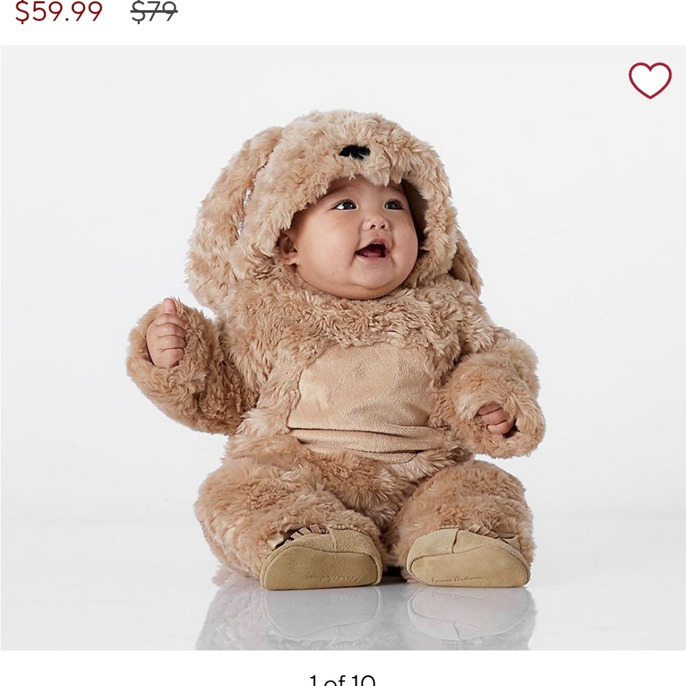 Pottery Barn Kids Tan Bunny Costume